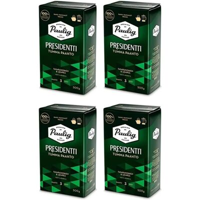 Paulig - Presidentti Tumma Paahto - 500g - Kahvi Paulig - Presidentti Tumma Paahto - 500g - Kahvi