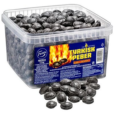 Fazer Tyrkisk Peber Original - 2,2 kg Fazer Tyrkisk Peber Original - 2,2 kg