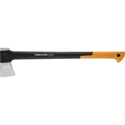 Siekiera rozłupująca Fiskars X28 - Szeroki klin - Ergonomiczny - Trwały Siekiera rozłupująca Fiskars X28 - Szeroki klin - Ergonomiczny - Trwały