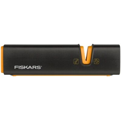 Fiskars FSK120740 Xsharp Aiguiseur pour haches et couteaux - Aiguiseur pour haches et couteaux - Publicité Fiskars FSK120740 Xsharp Aiguiseur pour haches et couteaux - Aiguiseur pour haches et couteaux - Publicité