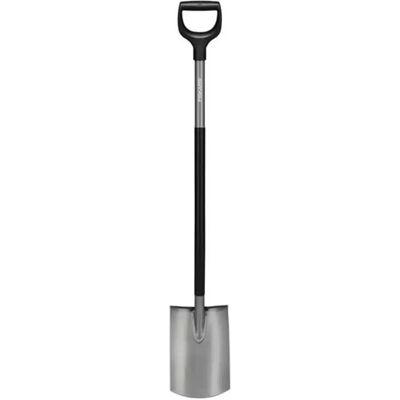 Fiskars - Ergonomic Rounded Spade - Digging and Planting Tool Fiskars - Ergonomic Rounded Spade - Digging and Planting Tool