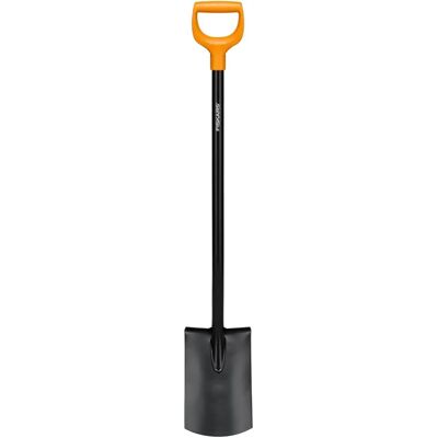 Ergonomická zahradní lopata Fiskars - Odolná ocelová čepel pro měkké půdy Ergonomická zahradní lopata Fiskars - Odolná ocelová čepel pro měkké půdy