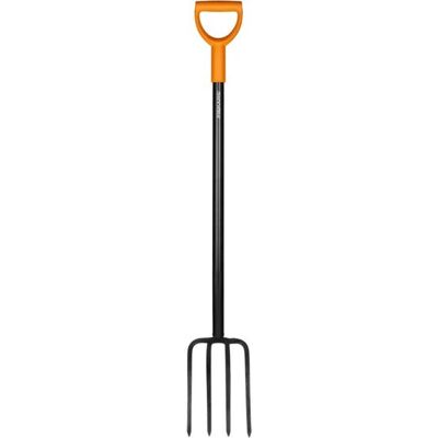 Fiskars 1003458 Horquilla de Jardín Naranja - Aflojador de Suelo Fiskars 1003458 Horquilla de Jardín Naranja - Aflojador de Suelo