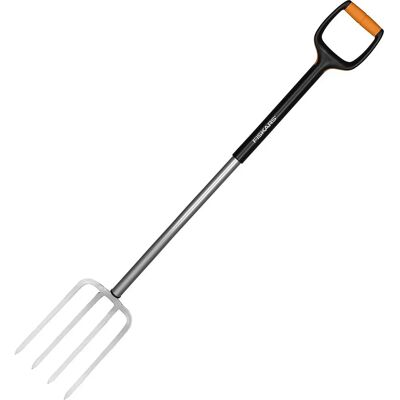Fiskars FSK133481 Fourche de sol pour sol - Grand 1200mm - Publicité Fiskars FSK133481 Fourche de sol pour sol - Grand 1200mm - Publicité