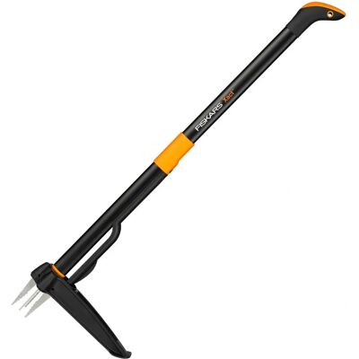 Désherbeur Fiskars Xact - Outil ergonomique de jardin - Publicité Désherbeur Fiskars Xact - Outil ergonomique de jardin - Publicité