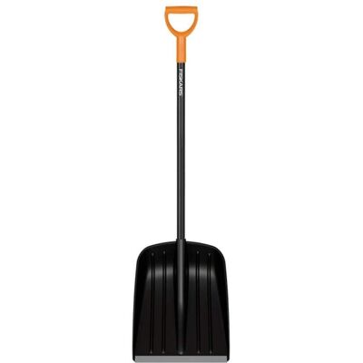 Pala da neve Fiskars - Impugnatura in alluminio leggera - Larghezza 35cm - Manico ergonomico a D - Strumento per rimuovere la neve Pala da neve Fiskars - Impugnatura in alluminio leggera - Larghezza 35cm - Manico ergonomico a D - Strumento per rimuovere la neve