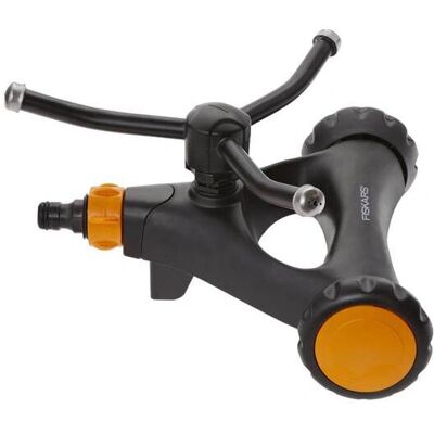 Fiskars 1023657 Wasser-Sprüher Metall Schwarz, Orange - Wasser Sprinkler Fiskars 1023657 Wasser-Sprüher Metall Schwarz, Orange - Wasser Sprinkler