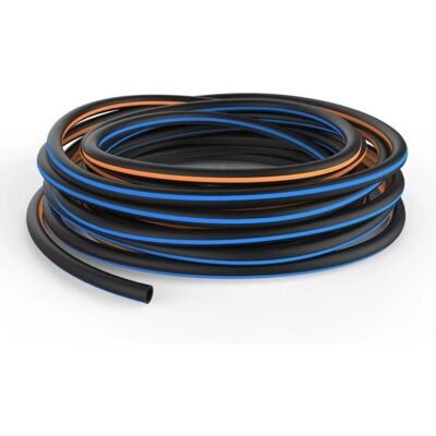 Tuyau de jardin Fiskars 1027102 - Résistant UV, 20m, Bleu/Noir/Orange - Publicité Tuyau de jardin Fiskars 1027102 - Résistant UV, 20m, Bleu/Noir/Orange - Publicité