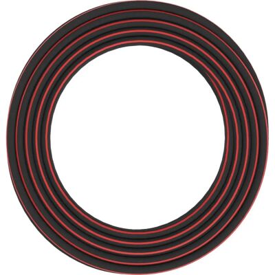 Lancia da Giardino Fiskars 20m Resistente ai UV Nero-Rosso - Tubi da Giardino Lancia da Giardino Fiskars 20m Resistente ai UV Nero-Rosso - Tubi da Giardino