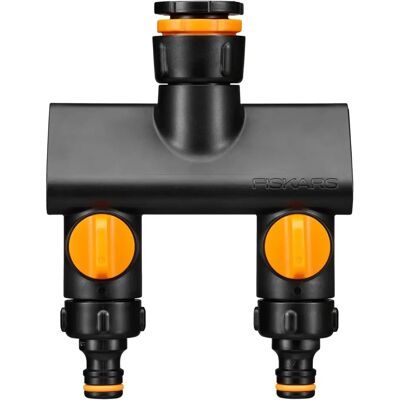 Fiskars Dual-Flow Connector - Two-way Valve for Garden Fiskars Dual-Flow Connector - Two-way Valve for Garden