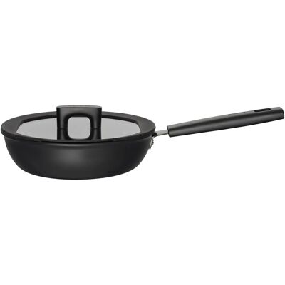 Poêle Fiskars 24cm Hard Face avec Couvercle - Usage Intensif - Publicité Poêle Fiskars 24cm Hard Face avec Couvercle - Usage Intensif - Publicité