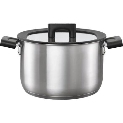 Fiskars Marmite en acier inoxydable Hard Face 1052241 - 5 L, 22 cm - Ensemble de cuisson - Publicité Fiskars Marmite en acier inoxydable Hard Face 1052241 - 5 L, 22 cm - Ensemble de cuisson - Publicité