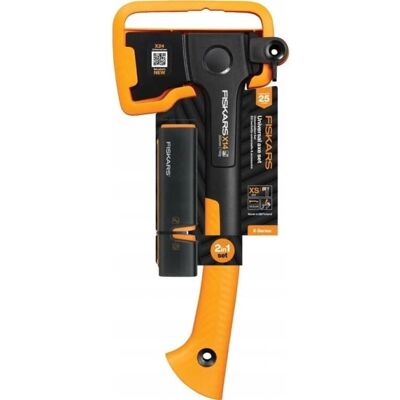 Uniwersalny topór Fiskars X14 - Ostrzałka i Narzędzie na Zewnątrz Uniwersalny topór Fiskars X14 - Ostrzałka i Narzędzie na Zewnątrz