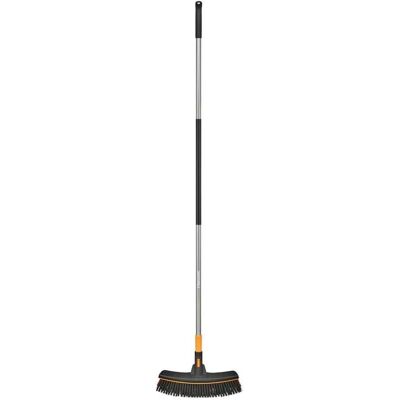 Scopa ergonomica Fiskars - 171cm - Pulitore per cortili e giardini Scopa ergonomica Fiskars - 171cm - Pulitore per cortili e giardini