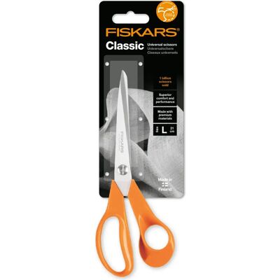 Fiskars 9853 Bastelschere - Universalschere, 21cm, Rechtshänder Fiskars 9853 Bastelschere - Universalschere, 21cm, Rechtshänder
