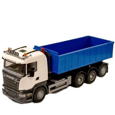 Emek Vit Scania leksaksbil med lyftarm - Leksaksbil Emek Vit Scania leksaksbil med lyftarm - Leksaksbil