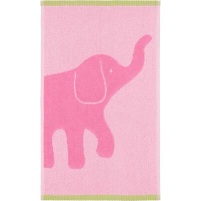 Finlayson - Elefantti Vapaa - pink-green - 30x50 - Käsipyyhe Finlayson - Elefantti Vapaa - pink-green - 30x50 - Käsipyyhe