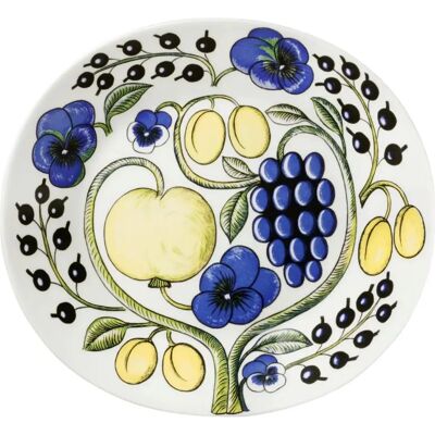 Arabia Paratiisi Oval Tallerken 25cm Blå Arabia Paratiisi Oval Tallerken 25cm Blå