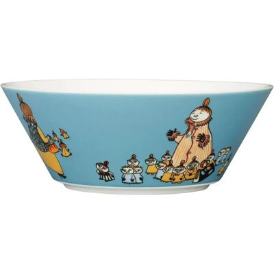 Arabia Mumin Tiefe Schalen - Mymbles Mutter Blau - Tove Jansson Arabia Mumin Tiefe Schalen - Mymbles Mutter Blau - Tove Jansson