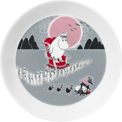 Arabia Moomin 6 Tallrikar Rörlig Äventyr Arabia Moomin 6 Tallrikar Rörlig Äventyr