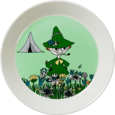 Arabia Mumin Snufkin Tallrikar - 6 st Porcelin 19cm Diskmaskinssäker Arabia Mumin Snufkin Tallrikar - 6 st Porcelin 19cm Diskmaskinssäker