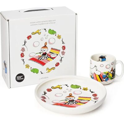 Arabia Moomin Little My Barne tallerken og kopp Arabia Moomin Little My Barne tallerken og kopp