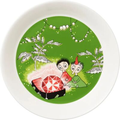 Arabia Moomin 6 stk Tallerkener - Thingumy and Bob - Porcelain, 19cm Arabia Moomin 6 stk Tallerkener - Thingumy and Bob - Porcelain, 19cm