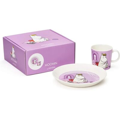 Arabia Mumin Kopp & Tallerken - Snorkmaiden lilla Design Tove Jansson Arabia Mumin Kopp & Tallerken - Snorkmaiden lilla Design Tove Jansson