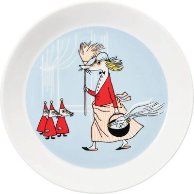 Arabia Moomin Vilijonkka - 6 kpl Lautaset - Harmaa - Lautaset Arabia Moomin Vilijonkka - 6 kpl Lautaset - Harmaa - Lautaset