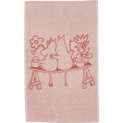 Moomin Arabia - Mumin Handduk - Kärlek - Rosa 30X50 Moomin Arabia - Mumin Handduk - Kärlek - Rosa 30X50