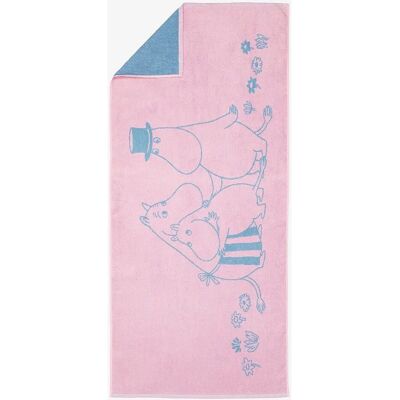 Moomin Arabia - Flerfärgad 70x140 Unisex Handduk - Familjekomfort Moomin Arabia - Flerfärgad 70x140 Unisex Handduk - Familjekomfort