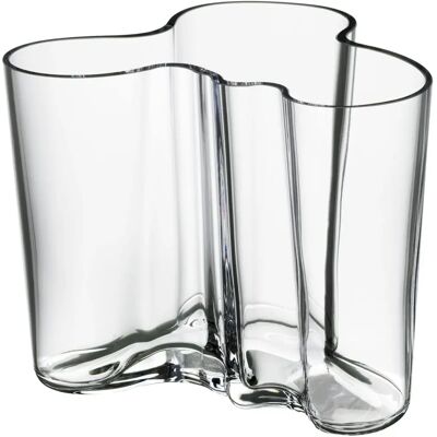 Vase Iittala Aalto 120 mm Verre Clair - Vase - Publicité Vase Iittala Aalto 120 mm Verre Clair - Vase - Publicité