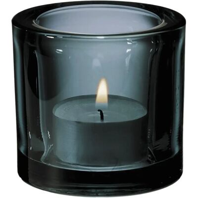 Iittala Kivi Grijze Kaarsenhouder - Candle Holder Iittala Kivi Grijze Kaarsenhouder - Candle Holder