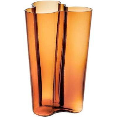 Iittala Aalto Vase - Oransje - Håndblåst glass - Designer Alvar Aalto Iittala Aalto Vase - Oransje - Håndblåst glass - Designer Alvar Aalto