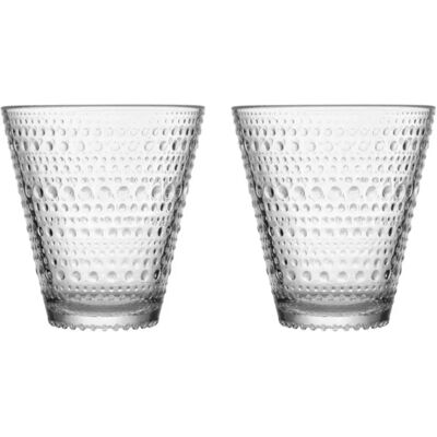 Iittala Kastehelmi Klare Glass - 2 stk - 30 cl Iittala Kastehelmi Klare Glass - 2 stk - 30 cl