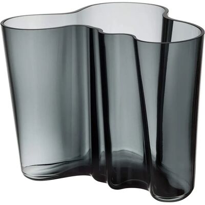 Jarrón Aalto de Iittala 160mm Gris oscuro - Jarrón Jarrón Aalto de Iittala 160mm Gris oscuro - Jarrón