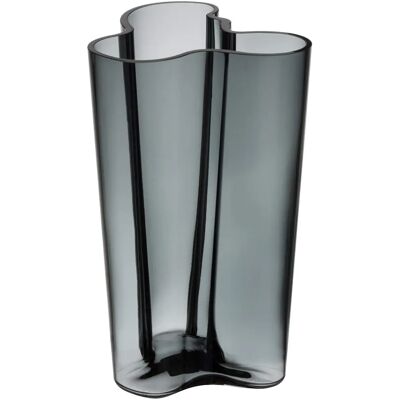 Vase Aalto d'Iittala - Gris foncé - Design finlandais - Publicité Vase Aalto d'Iittala - Gris foncé - Design finlandais - Publicité