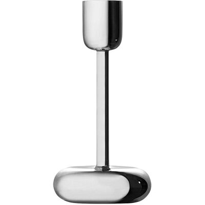 Iittala Nappula ruostumattomasta teräksestä kynttilänjalka - Iittala Iittala Nappula ruostumattomasta teräksestä kynttilänjalka - Iittala