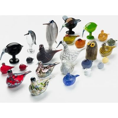 Iittala - Fugler av Toikka - Kelner - Sandfarget design - Glassfugl Iittala - Fugler av Toikka - Kelner - Sandfarget design - Glassfugl