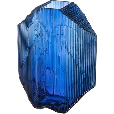 Iittala - Kartta - Ultramarijnblauwe glazen sculptuur - Kunstglas Iittala - Kartta - Ultramarijnblauwe glazen sculptuur - Kunstglas