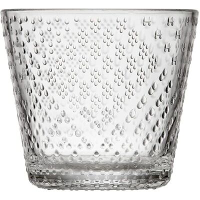 Iittala Tundra 2 stk Klar Glass - Glass Iittala Tundra 2 stk Klar Glass - Glass