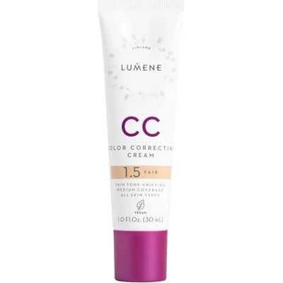 Lumene Fair CC Creme SPF 20 - CC Crème voor een egale huid Lumene Fair CC Creme SPF 20 - CC Crème voor een egale huid