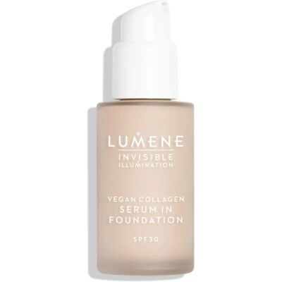 Lumene Invisible Illumination Vegan Collagen Serum in Foundation SPF 30 0.5 30 ml Lumene Invisible Illumination Vegan Collagen Serum in Foundation SPF 30 0.5 30 ml