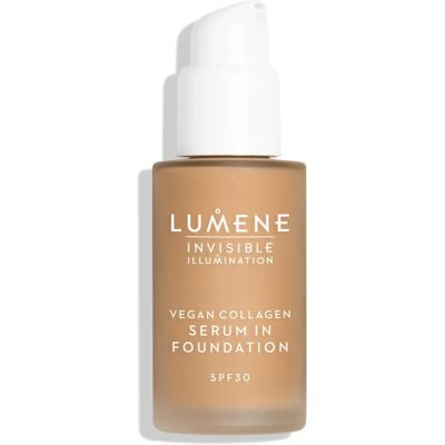 Lumene Unsichtbarer Glanz SPF30 Veganes Kollagen-Serum in Foundation - Verschiedene Töne Lumene Unsichtbarer Glanz SPF30 Veganes Kollagen-Serum in Foundation - Verschiedene Töne