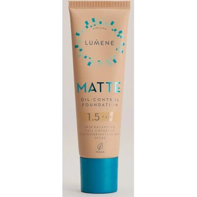 Lumene - Matte olje-kontroll foundation SPF20 - Lys hud - Hudpleie Lumene - Matte olje-kontroll foundation SPF20 - Lys hud - Hudpleie