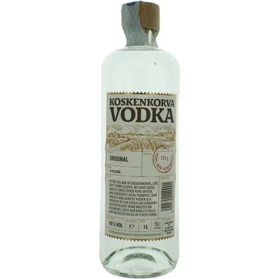 Koskenkorva Original Wodka 1L - Premium finnischer Wodka Koskenkorva Original Wodka 1L - Premium finnischer Wodka