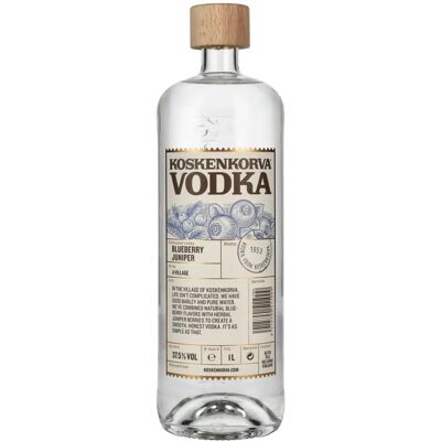 Koskenkorva Blaubeere Wacholder Aromatisierter Wodka - 37,5% - Finnland Koskenkorva Blaubeere Wacholder Aromatisierter Wodka - 37,5% - Finnland