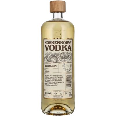 Koskenkorva Sauna Barrel aromatisierter Wodka - 37,5% 1L Koskenkorva Sauna Barrel aromatisierter Wodka - 37,5% 1L