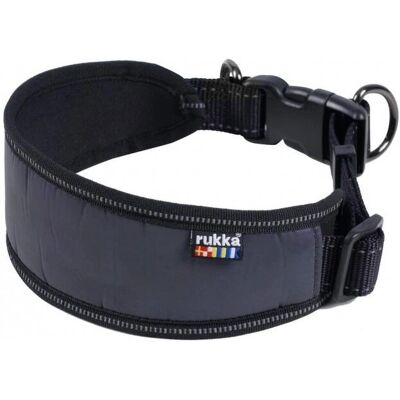 Rukka Pets Reflekterande Luminous Soft hundhalsband - M Rukka Pets Reflekterande Luminous Soft hundhalsband - M