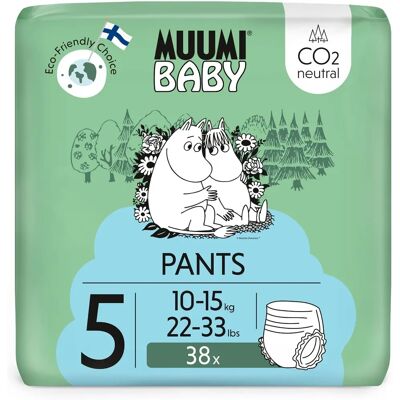 Muumi Baby Eco Pull Ups Velikost 5 - Pleny pro miminka Muumi Baby Eco Pull Ups Velikost 5 - Pleny pro miminka